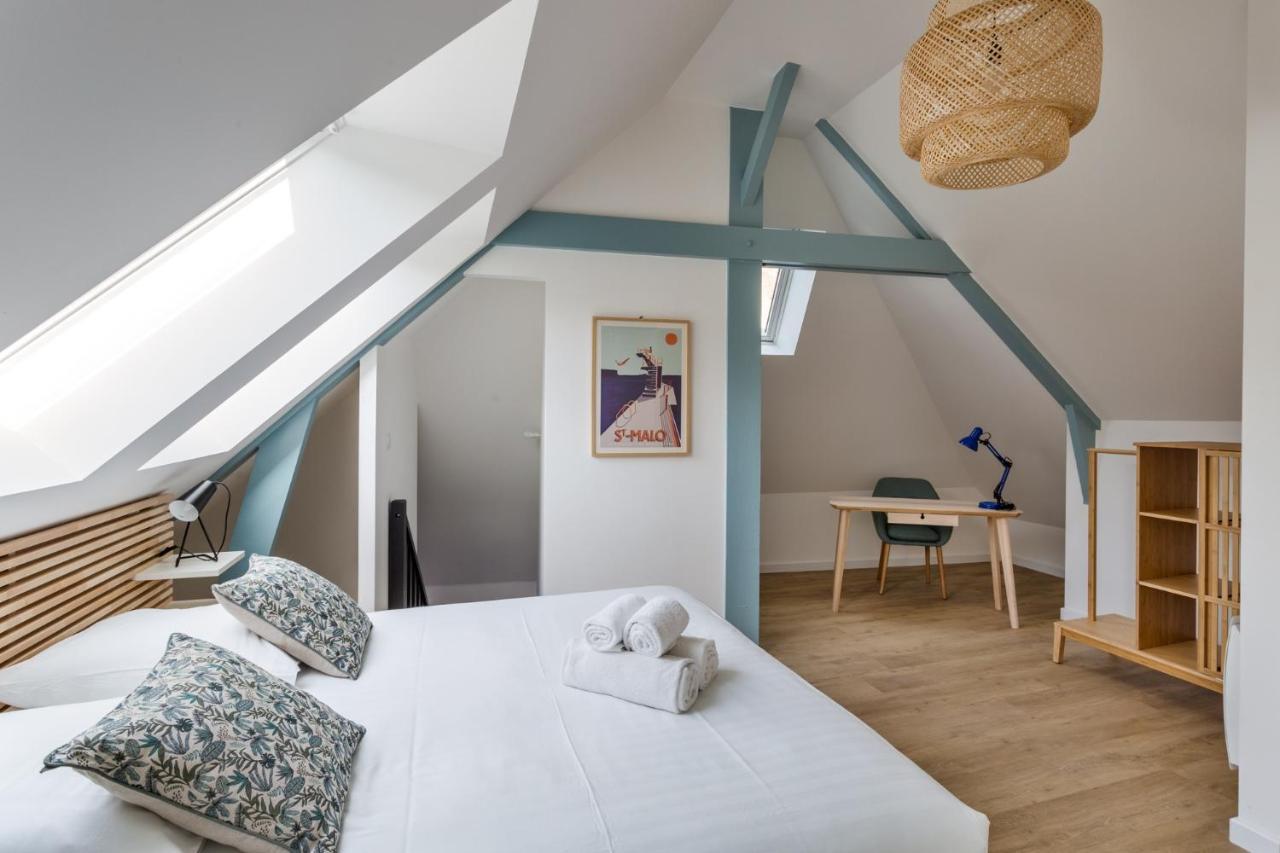 Residence Hostin'Malo - Au Coeur De Saint Malo Kamer foto
